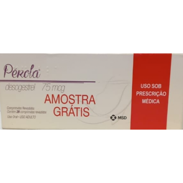 PEROLA - DESOGESTREL 75MCG 28 COMPRIMIDOS